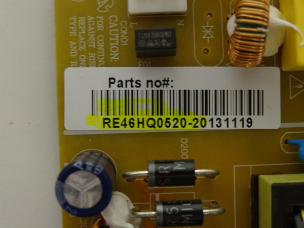 RCA LED29B30RQ Power Supply Board RS050S-4T01 RE46HQ0520