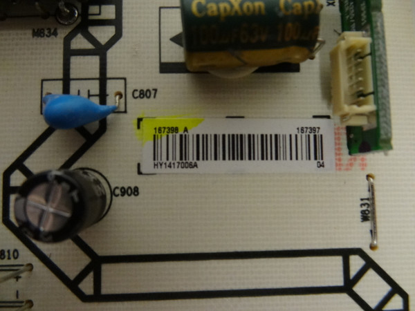Hisense 23A320 Power Supply Board HLL1924WF 167398