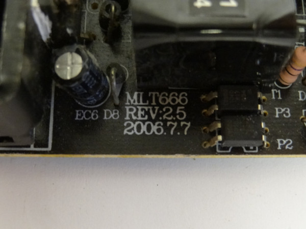 Audiovox FPE2608 Power Supply Board REV 2.5 MLT666