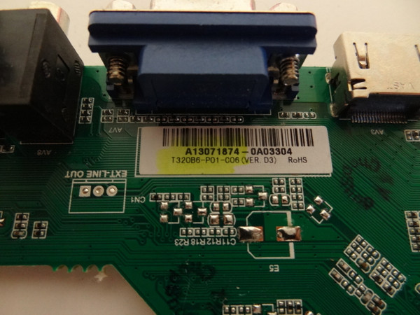 Element ELCFW329 Main Board T320B6-P01-C06 SY13220 A13071874