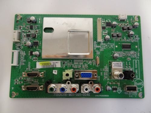 Vizio E280-A1 Main Board TXDCB02K062 756TXDCB02K062