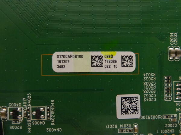 Vizio D70-D3 Main Board 0170CAR0B100 Y8387088S