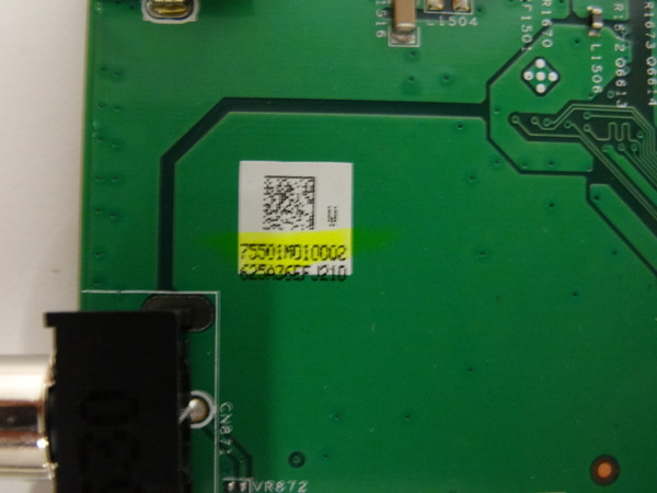 Vizio E43U-D2 Main Board 748.01J14.0011 755.01M01.0002