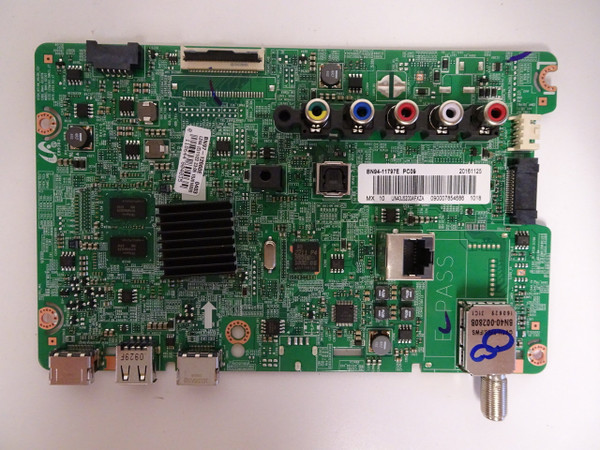 Samsung UN43J5200AFXZA Main Board BN97-12660E BN94-11797E