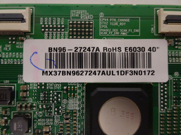 Samsung UN40FH6030FXZA T-Con Board BN97-06781B BN96-27247A