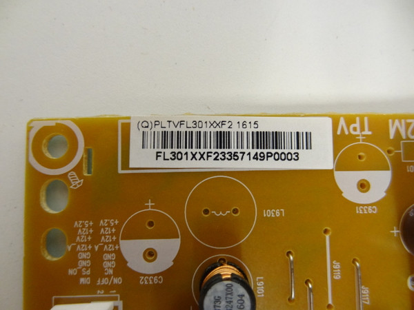 Vizio D32H-D1 Power Supply (715G6550-P04-000-002M) PLTVFL301XXF2