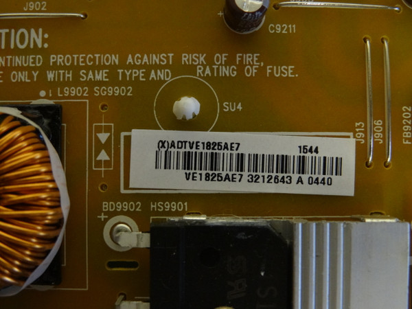 Vizio M75-C1 Power Supply Board (715G6960-P01-004-002S) ADTVE1825AE7