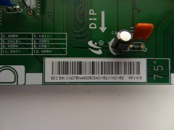Samsung QN75Q7FAMFXZA LED Driver (PSLF201E09C) BN44-00903A