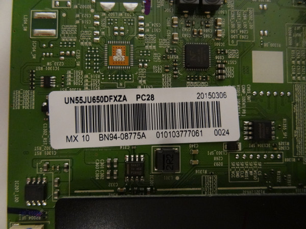 Samsung UN55JU650DFXZA Main Board (BN97-09265A) BN94-08775A