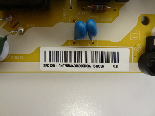 Samsung UN40LS001AFXZA Power Supply Board (L40S6F_FDY) BN44-00806C