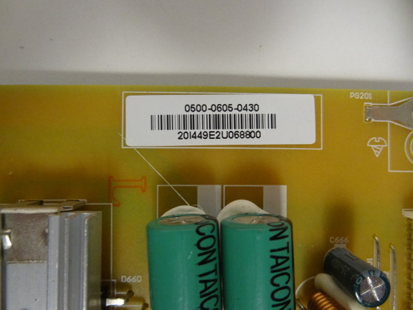 JVC EM55FT Power Supply Board (FSP173-1PSZ01) 0500-0605-0430