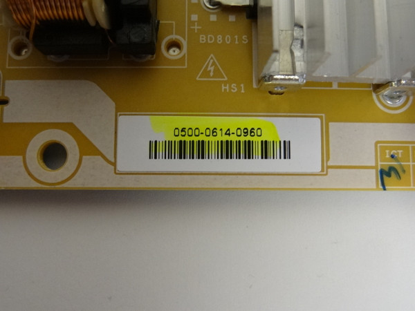 Vizio E55-D0 Power Supply Board (PSLL161B05M) 0500-0614-0960