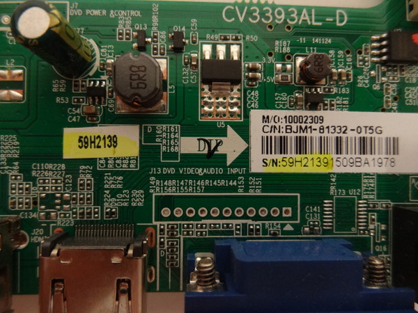 SuperSonic SC-1311 Main Board (HB133WX1-402 V3.1,CV3393AL-D) 59H2139