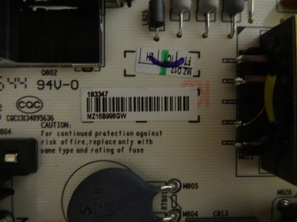 Insignia NS-55D510NA17 Power Supply Board (HLL-5060WG) 193347