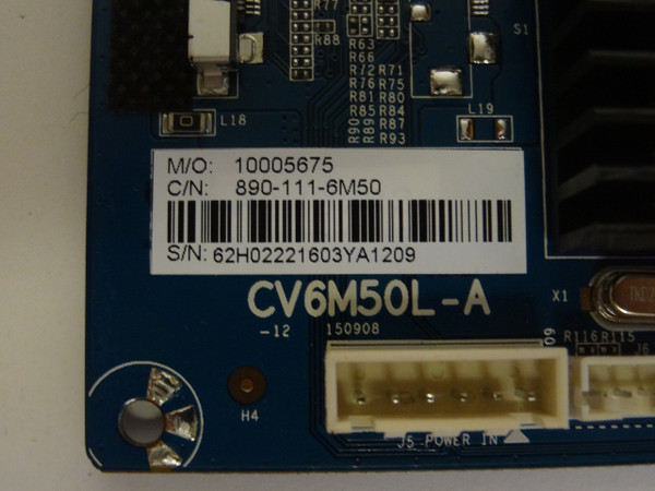 Kenmore 348.71397610 FRC Board (CV6M50L-A, 890-111-6M50) 62H0222