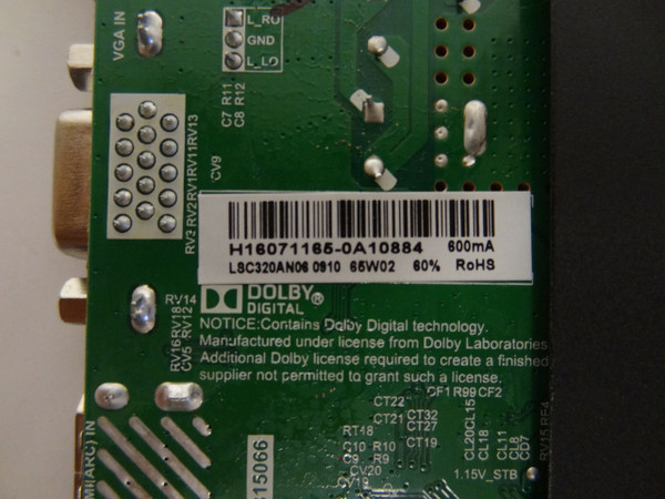 Avera 32AER10N Main Board (ST3151A04-8, TP.MS3393.PB801) L16084493