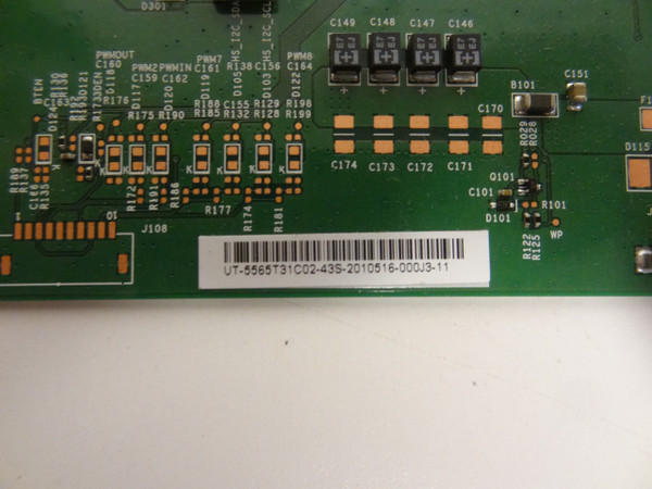 Sony XBR-65X900B T-Con Board (T650QVN02.0) 55.65T31.C02