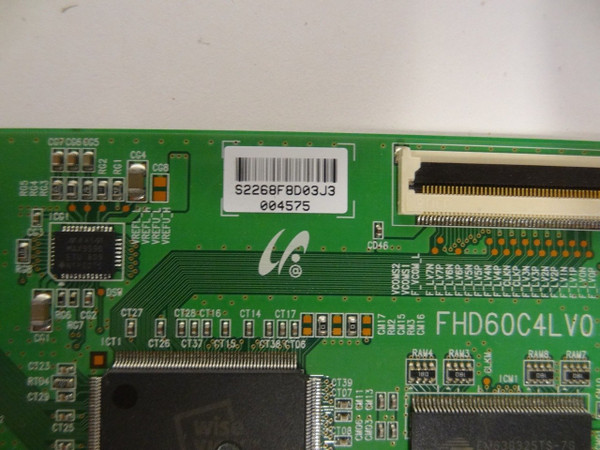 Samsung LN46A530P1FXZA T-Con Board (LJ94-02268E, LJ94-02268F) BN81-01696A