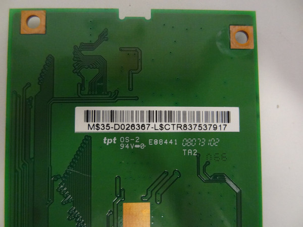 Samsung LN32A450C1DXZA T-Con Board (35-D026367) BN81-01869A