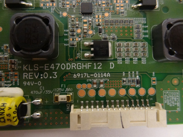 LG 47WS50MS-BL LED Driver (KLS-E470DRGHF12) 6917L-0114A