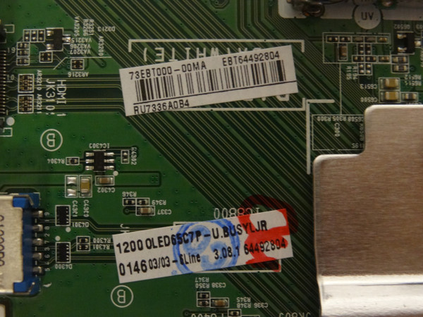 LG OLED65C7P-U BUSYLJR Main Board (LC650AQD-EKA1, EAX67125703) EBT64492804