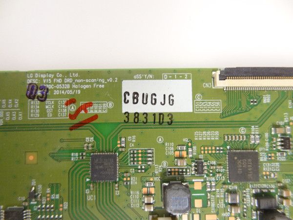 LG 55LW540S-UA T-Con Board (6870C-0532B) 6871L-3831D