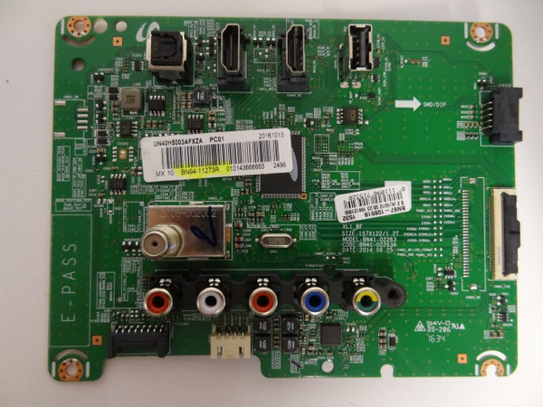 Samsung UN40H5003AFXZA Main Board BN97-10691B BN94-11273R