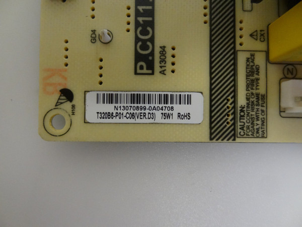 Element ELCFW329 Power Supply (T320B6-P01-C06, SY13220) N13070899