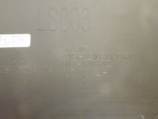 Samsung UN65LS003AF UN55LS003AF Back Terminal Cover BN63-16908X BN96-44014A New