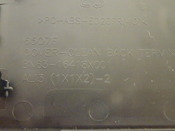 NEW Samsung QN65Q7FAMXZA QN55Q7FAM Back Terminal Cover BN63-16418X BN96-42193A