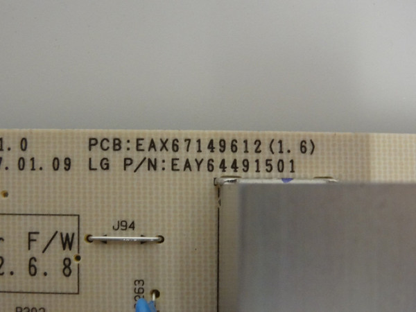 LG OLED55E7P-U Power Supply (EAX67149612, LGP55E7-17OP) EAY64491501