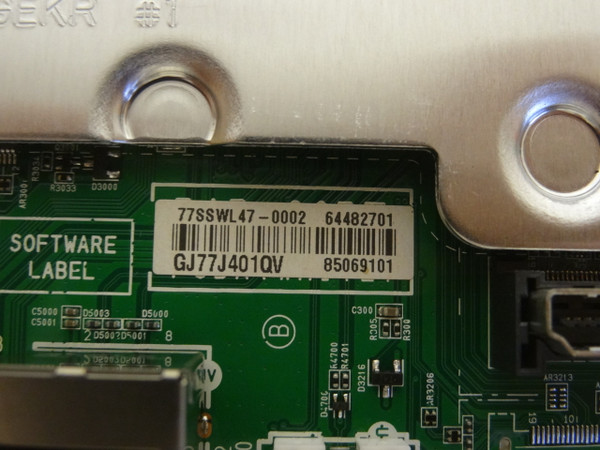 LG 49UJ6200-UA CUS4LH Main Board (LC490DGJ-SKA5, EAX67146203) EBU64482701