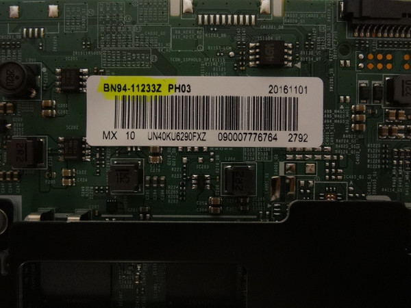 Samsung UN40KU6290FXZA Main Board (BN97-11591A) BN94-11233Z