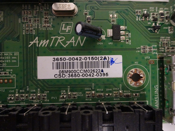 Vizio E500I-A0 Main Board (3650-0042-0395) 3650-0042-0150