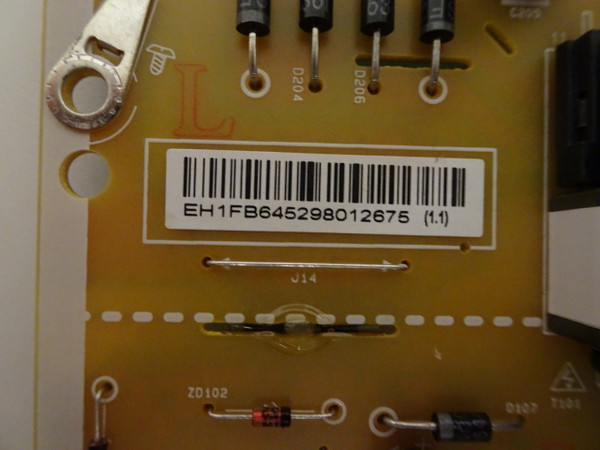 LG 43LV340C-UB Power Supply Board (LGP43D-17F1) EAY64529801