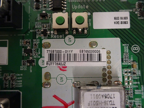 LG 49UV340C-UB AUSYLJR Main Board (LC490DGG-FKM3, EAX67453603) EBT65033006