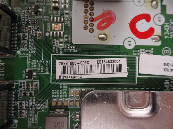 LG 49UJ6300-UA AUSYLOR Main Board (NC490DGG-AAFX3, EAX67146203) EBT64533004