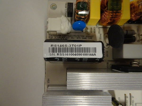 Polaroid 49GSR4100KM Power Supply (RS146S-3T01) RS146S-3T01P