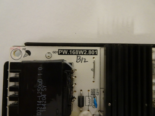 Polaroid 55GSR4100KM Power Supply (PW.168W2.801) LSC550FN19-W