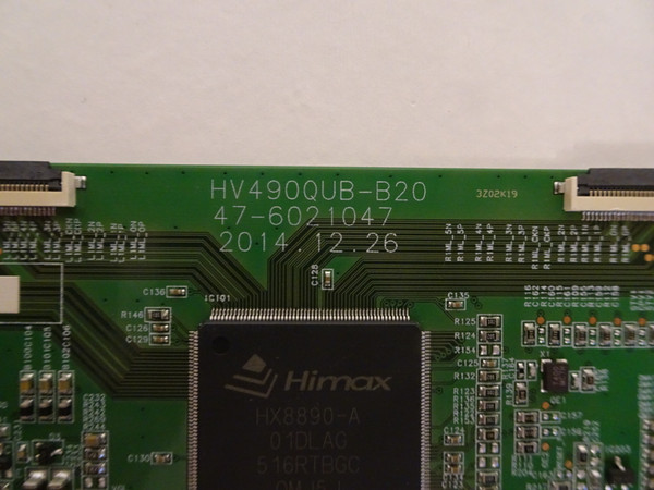 Polaroid 49GSR4100KM T-Con Board (HV490QUB-B20) 47-6021047