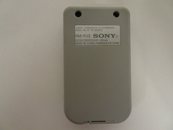 Sony Projector Remote Commander RM-PJ3 for VPLCX20 VPLCS20 VPLCS20A VPLCX20A