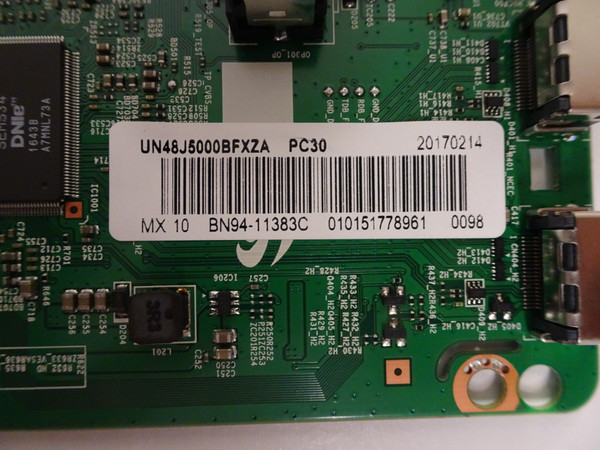 Samsung UN48J5000BFXZA Main Board BN94-11383C