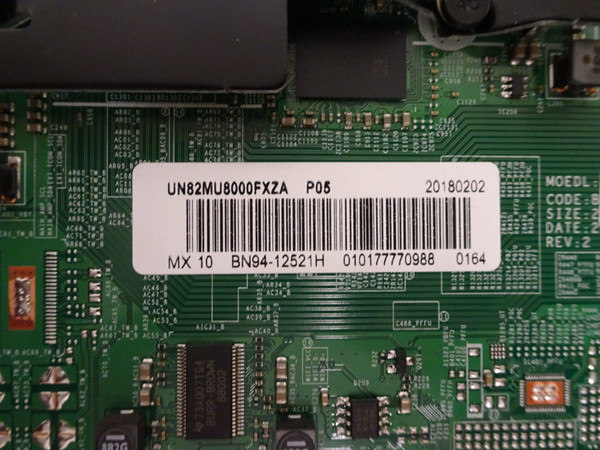 Samsung UN82MU8000FXZA Main Board BN94-12521H