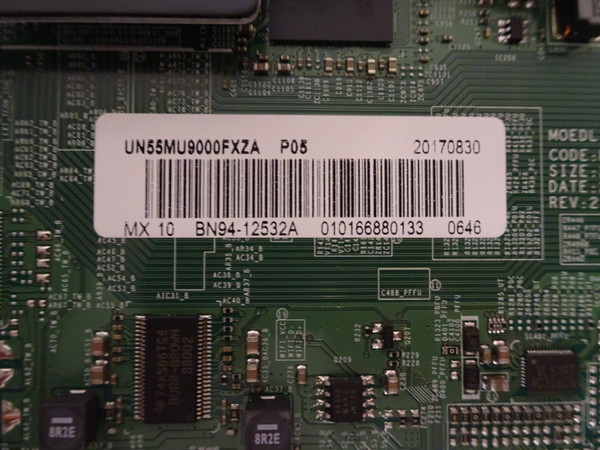 Samsung UN55MU9000FXZA Main Board BN94-12532A
