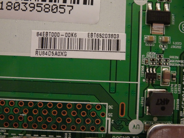 LG 75UK6570P-UB BUSWLOR Main Board (NC750DQE-AAQR1, EAX67872804) EBT65203803