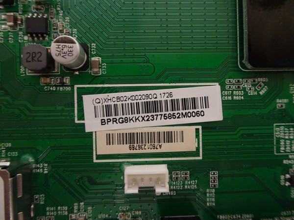 Vizio D32F-E1 Main Board (XHCB02K002) 756TXHCB02K002