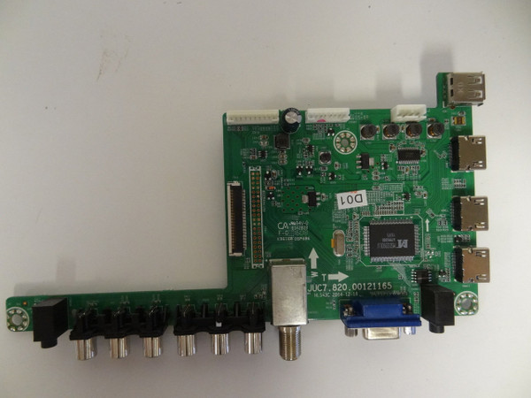Hitachi LE55A6R9A LE50A6R9 LE49A509 Main Board JUC7.820.00121165 850121538