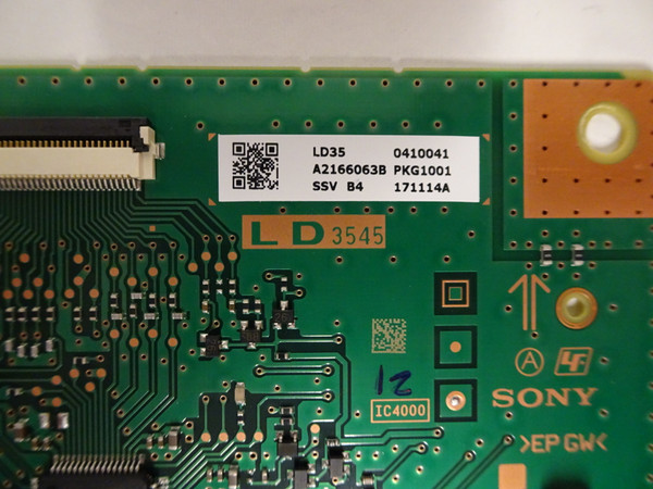Sony XBR-55X900E  LD3545 LED Driver (1-981-827-12) A-2170-127-A