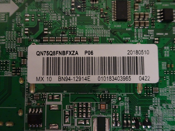 Samsung QN75Q8FNBFXZA Main Board (BN97-14042A) BN94-12914E