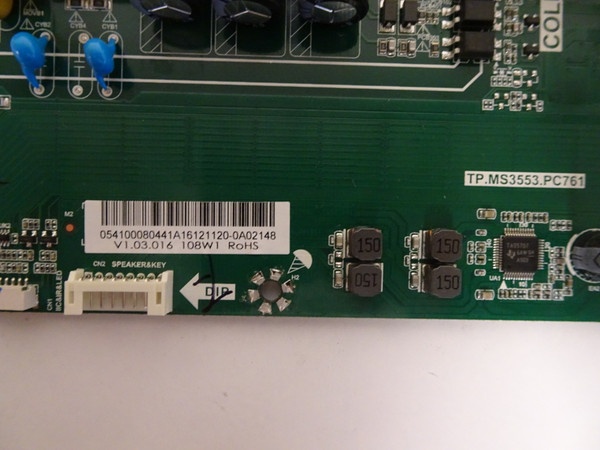 Vizio D55N-E2 Main Board (T550HVN08.5, TP.MS3553.PC761) 054.10008.0441